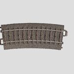 Rail courbe R1 15° MARKLIN-24115 - UTM Modélisme Ferroviaire