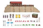 Kibri- 38916 Mur d'enceinte et accessoires