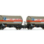 Coffret 2 wagons citerne Air Liquide ARNOLD-HN6526