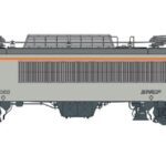 Locomotive CC 6568 LSModels-10333S de la SNCF livrée Gris béton et orange