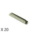 Sachet de 20 Eclisses métalliques MINITRIX-66525