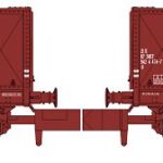 Set 2 wagons tombereau REE-NW051
