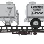 Wagon UFR Bi-porteur REE-WB615