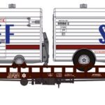 Wagon UFR Bi-porteur REE-WB636