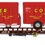 Wagon UFR Bi-porteur REE-WB638