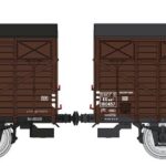 Coffret 2 wagons couverts OCEM19 REE-WB689