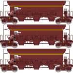 Coffret 3 Wagons trémie F70 REE-WB673