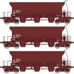 Coffret 3 Wagons trémie F70 REE-WB682