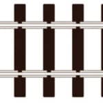 Rail flexible H0m code 75 bois PECO-SL1400
