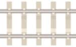 Rail flexible N code 80 traverses béton PECO-SL302