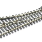 Aiguillage H0 code 100 Setrack à droite PECO-ST240