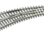Aiguillage courbe à gauche H0 code 100 Setrack PECO-ST245