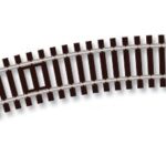 Voie courbe R1 22.5° H0 code 100 PECO-ST220