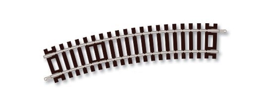 Voie courbe R1 22.5° H0 code 100 PECO-ST220
