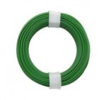 UTM-101410VT cable souple vert multi brins section 0,14mm2 longueur 10m