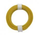 UTM-101410JE Couronne de 10m de fil de câblage 0,14mm2 jaune