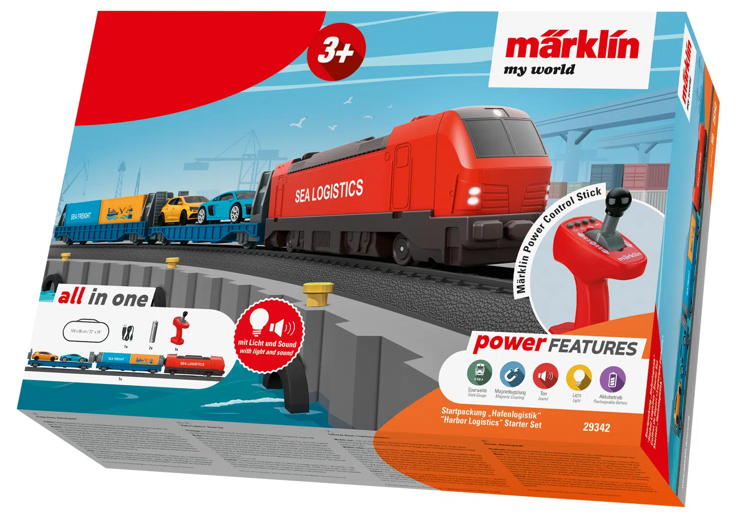 Coffret de départ Logistique portuaire My World MARKLIN-29342