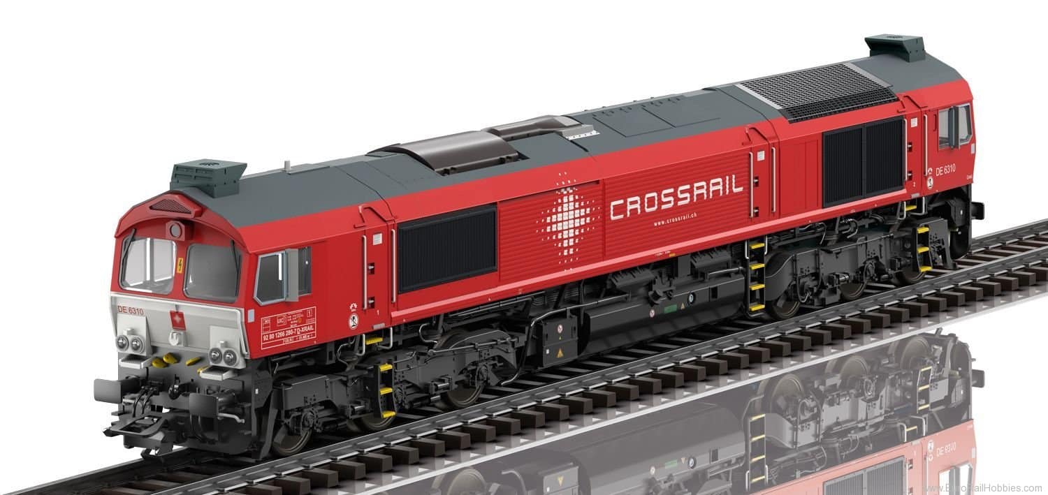 Locomotive diesel classe 77 Crossrail TRIX-T22697 UTM MF Locomotive diesel classe 77 Crossrail TRIX-T22697
