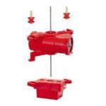 Ensemble Moteur d'aiguillage Twistlock et Inverseur PECO-PL1001