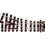 8 Rails H0e courbes 22,5° code 80 PECO-ST403