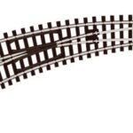 Aiguillage courbe N code 80 Insulfrog à gauche PECO-ST45