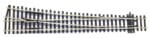 Aiguillage long H0 code 100 Insulfrog à droite PECO-SL88