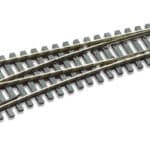 Aiguillage medium à gauche H0 code 75 Electrofrog PECO-SLE196