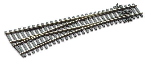 Aiguillage medium à gauche H0 code 75 Electrofrog PECO-SLE196