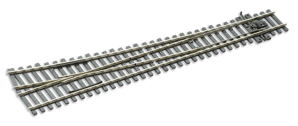 Aiguillage long à droite H0 code 75 Electrofrog PECO-SLE188