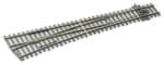 Aiguillage long à gauche H0 code 75 Electrofrog PECO-SLE189