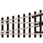 Aiguillage court N code 80 Insulfrog à gauche PECO-ST6