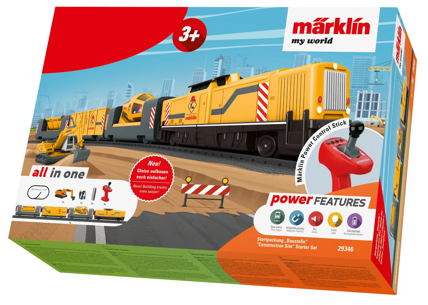Coffret de départ Chantier My World MARKLIN-29346