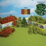 15 arbres et buissons d'automne HEKI-1634