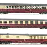 Coffret 3 voitures train express Erasmus ROCO-74034