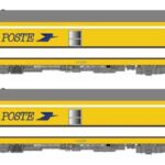 Coffret de 2 fourgons postaux LSMODELS-40445