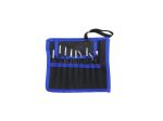 UTM-MF-ESD9 Pochette de 9 pinces brucelles