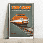 Affiche A2 TGV 001 - 800Tonnes-TGV001