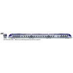 Autorail AGC X 76600 Champagne Ardennes LSMODELS-10078S UTM MF