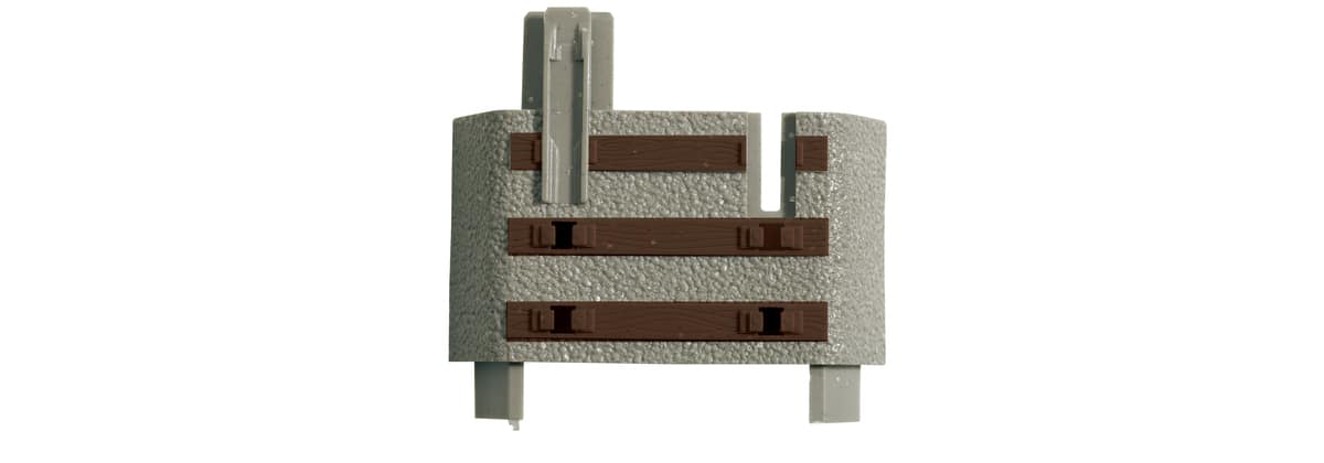 Embout de finition et de connection pour rail flexible GéoLine ROCO-61183 Embout de finition et de connection pour rail flexible GéoLine ROCO-61183
