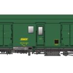 Fourgon à bagages Dd2ai vert 301 MODELS WORLD-30317