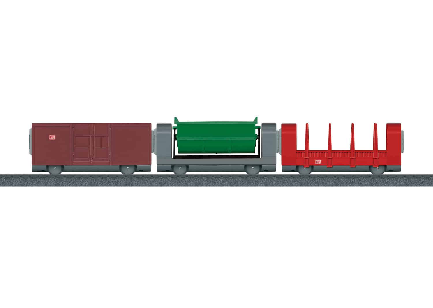 44100- 3 wagons complémentaires Coffret de wagons supplémentaires Marklin my WORLD-44100