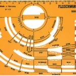 Gabarit de traçage de voie N ballastée FLEISCHMANN-995101