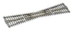 Croisement long 12° H0 code 75 Electrofrog PECO-SLE194