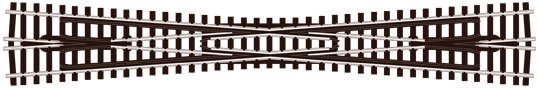 Croisement long 8° N code 80 Insulfrog PECO-SL394 Croisement long 8° N code 80 Insulfrog PECO-SL394