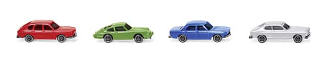 Set de 4 voitures WIKING-91306