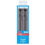 8 voies droites HO code 100 168mm PECO-ST2000