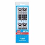 4 voies droites HO code 100 79mm PECO-ST2002