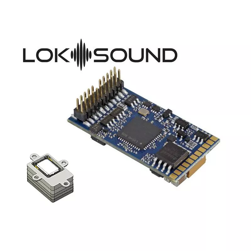 Décodeur PluX22 loksound V5 sonore ESU-58412 UTM MF Décodeur PluX22 loksound V5 sonore ESU-58412