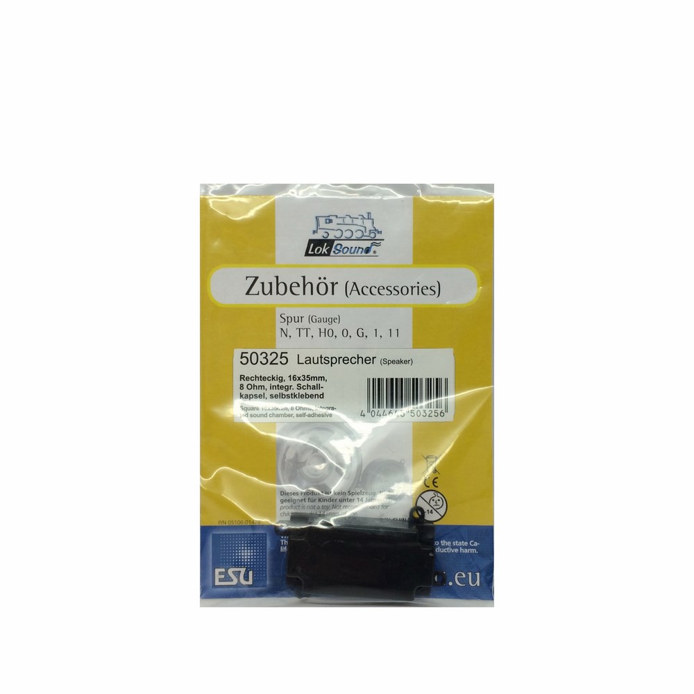 Haut parleur rectangulaire 8 ohm ESU-50325 UTM MF Haut parleur rectangulaire 8 ohm ESU-50325