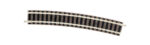 Fleischamnn-9136 Rail courbe N avec ballast 15° R4=430mm